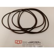КОЛЬЦО УПЛОТНИТЕЛЬНОЕ FEP 130Х3,55 O-RING (Действительный размер: 129.77X3.53 мм FKM 75 Коричневый).